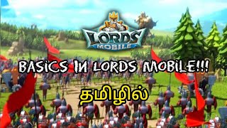 Basics In Lords Mobile 😀 | Lords Mobile | Tamil |#gaming #game #lordsmobile #tamil #gameplay #Basics screenshot 3