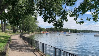 Walking Minneapolis 4K Bde Maka Ska and Uptown