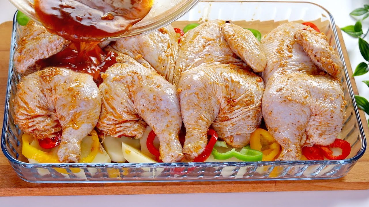 الفراخ المشوية بالتتبيله الهندي الخطيره المقدمه في اشهر المطاعم طعم أكثر من رائع