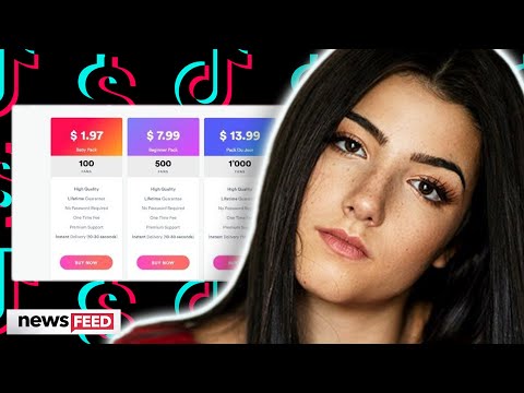 Charli D'Amelio Comes Clean About The BUYING Followers Debacle!
