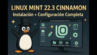 Linux Mint 22.3 Cinnamon: Instalación y Configuración Completa