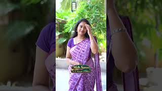 ✨ Trendy Summer Cotton Sarees with Silver Zari Border