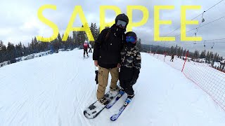 Family skiing trip to Sappee, Finland 2023
