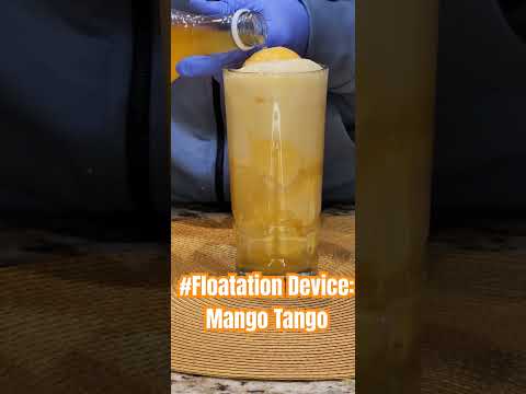 Mango Tango Floatation Device! #float #floatlife #drink  #Floatationdevice #Mango #Floaton #Vodka