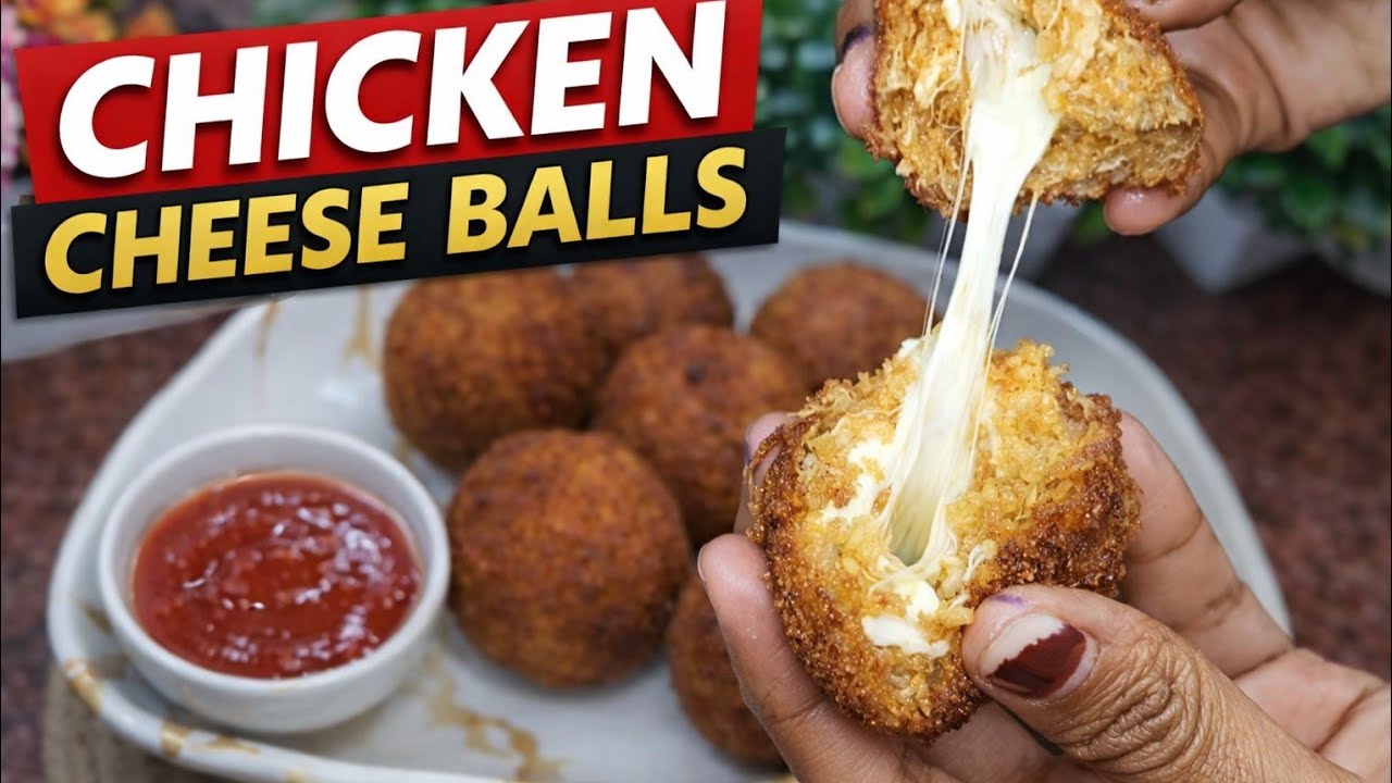 Chicken cheese balls|| chicken balls||Ramzan special chicken cheese balls