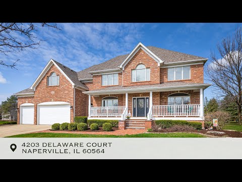 4203 Delaware Ct, Naperville, IL home video tour