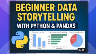 Pt 1: Python Data Storytelling That Actually Makes Sense (Beginner Friendly)