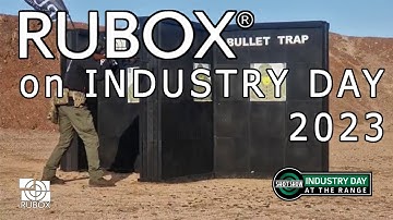 Future of Bullet Traps -  RUBOX Ballistic Wall System at Industry Day 2023 | Boulder City