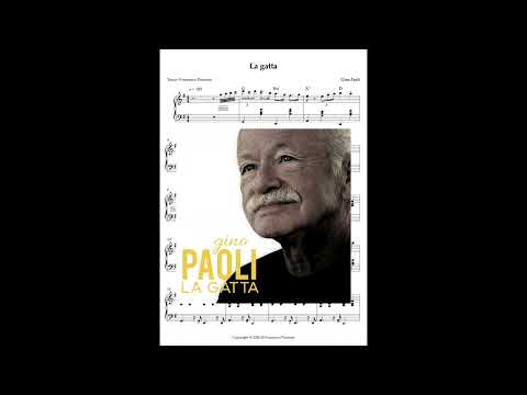 La gatta (spartito pianoforte) - Gino Paoli