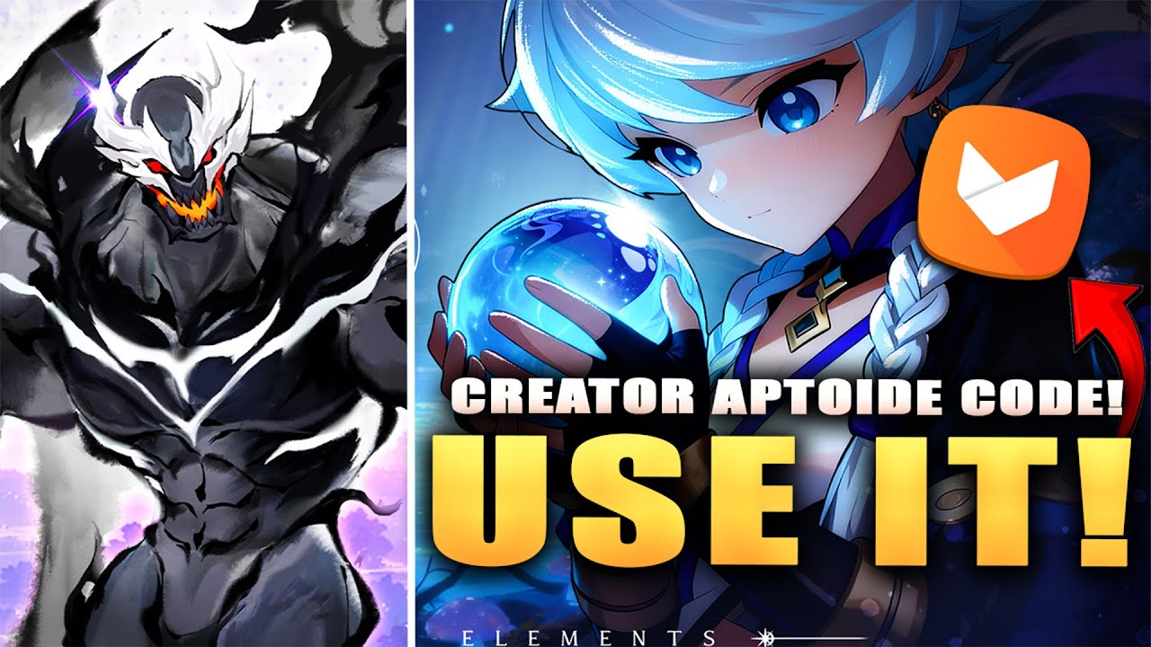 *SAVE MONEY* APTOIDE PROMO CODE IN LEGEND OF ELEMENTS!!!! (gameplay & summons!)