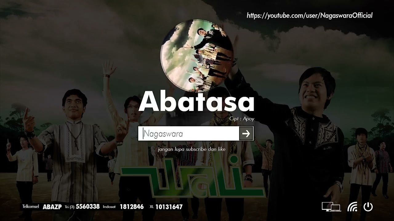 Wali- Abatasa (Official Lyrics Video) mp4