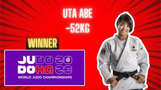 UTA ABE -52kg World judo championships DOHA 2023