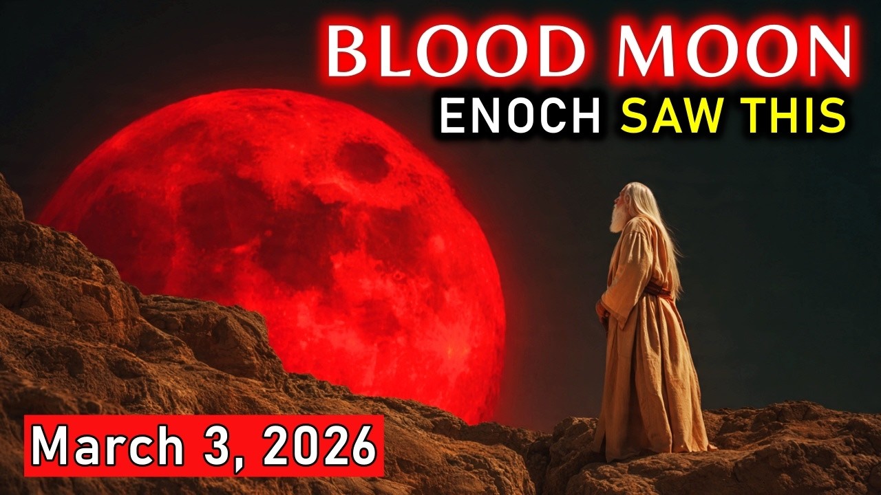 The BLOOD MOON in ENOCH's Prophecy: What He Saw 5,000 Years Ago Is Happening on March 3, 2026