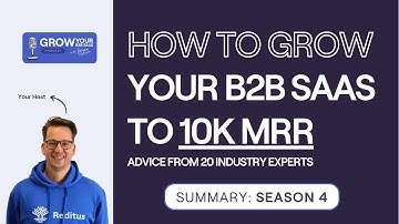 How to grow your B2B SaaS to 10K MRR? Advice from 20 experts