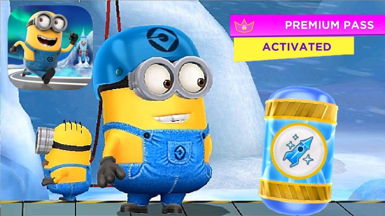 Skater Minion rush ice-ice rocket special mission gameplay ios android