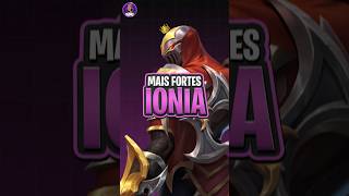 MAIS FORTES DO LEAGUE OF LEGENDS #LoL #LeagueOfLegends #Riot #Riotgames #Ionia #Zed #Syndra