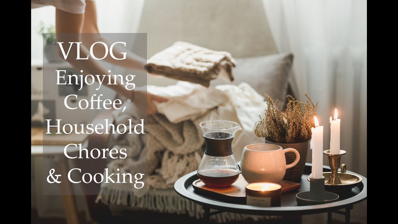 Slow Autumn Day 🍂 Enjoying Coffee, Household Chores, Collecting Walnuts,  Cooking Pumpkin Soup