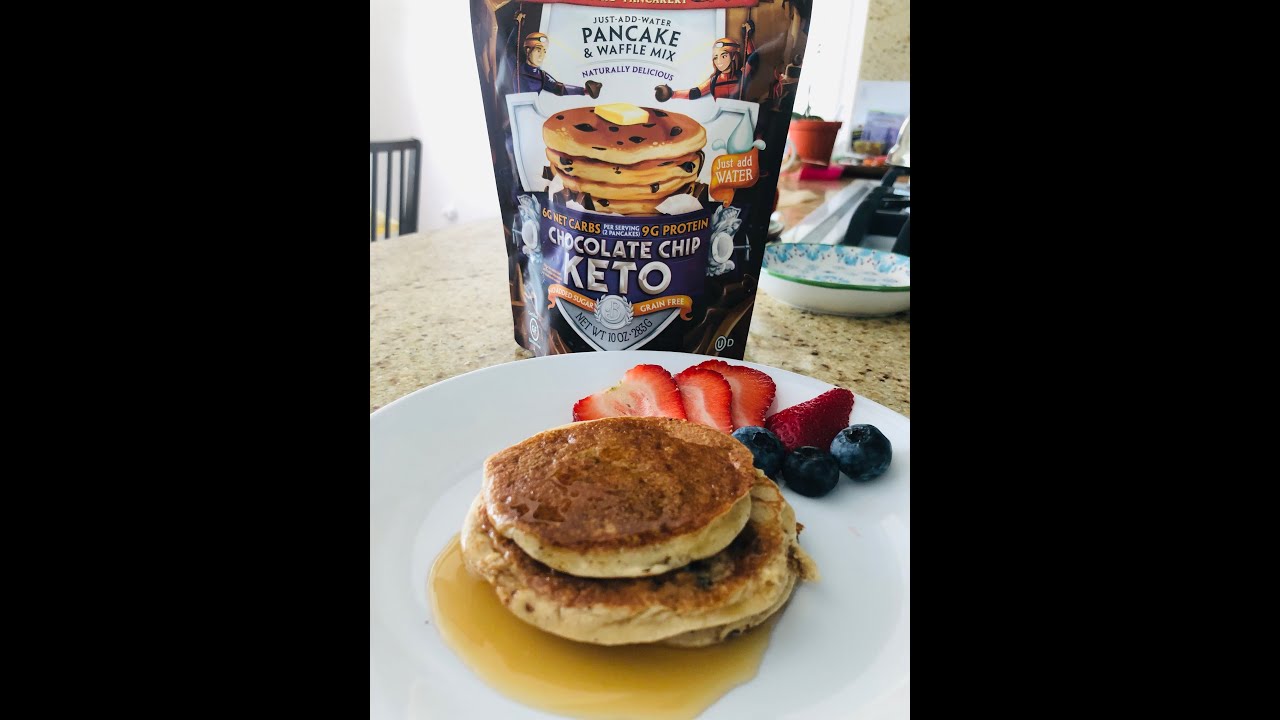Birch Benders Pancake and Waffle Mix Chocolate chip KETO YouTube