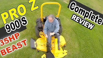 Cub Cadet steering wheel zero turn review Pro Z 900