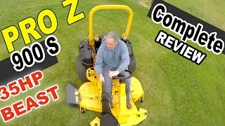 Cub Cadet steering wheel zero turn review Pro Z 900