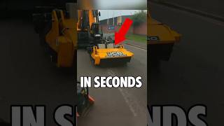 Incredible machine fixes a pothole in seconds