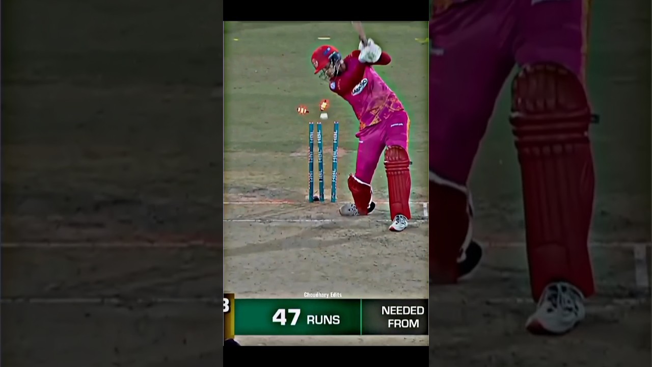 Alex Hales Broken Wicket👿🔥