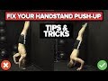 Handstand push up Technique? Tips & Tricks