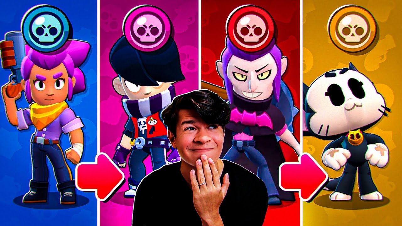 a CADA VITÓRIA minha RARIDADE MELHORA no BRAWL!