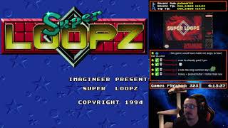[324] Super Loopz (SNES) (Part 2 - Arcade Mode) - RetroMasochism