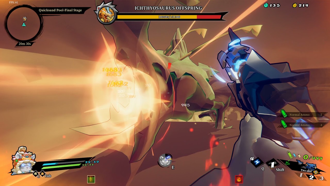 Gunfire reborn, Desert boss melt