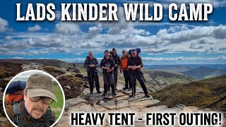 Peak District Lads Wild Camp - Nortent Vern 1 PC @hedleythorne