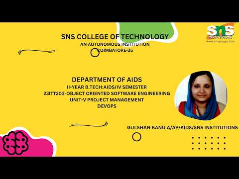 DEVOPS|Object Oriented Software Engineering |SNS INSTITUTIONS