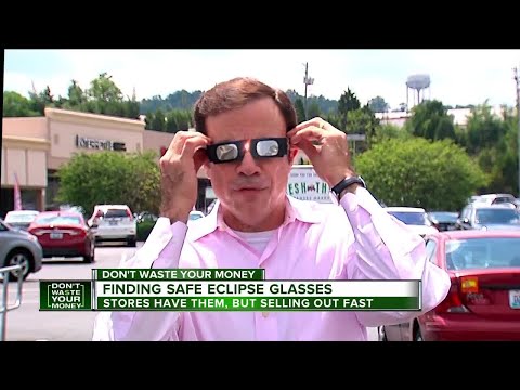 Eclipse watchers: Be sure to get safe, approved glasses before you look at the sun