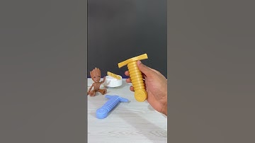 3D Printing a Collapsing Dagger|3Innovations  #3dprinting  #thingiverse #filament #3dprinter #ender