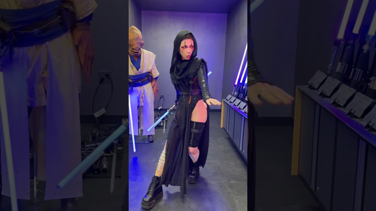 Sith lightsaber shopping?!?