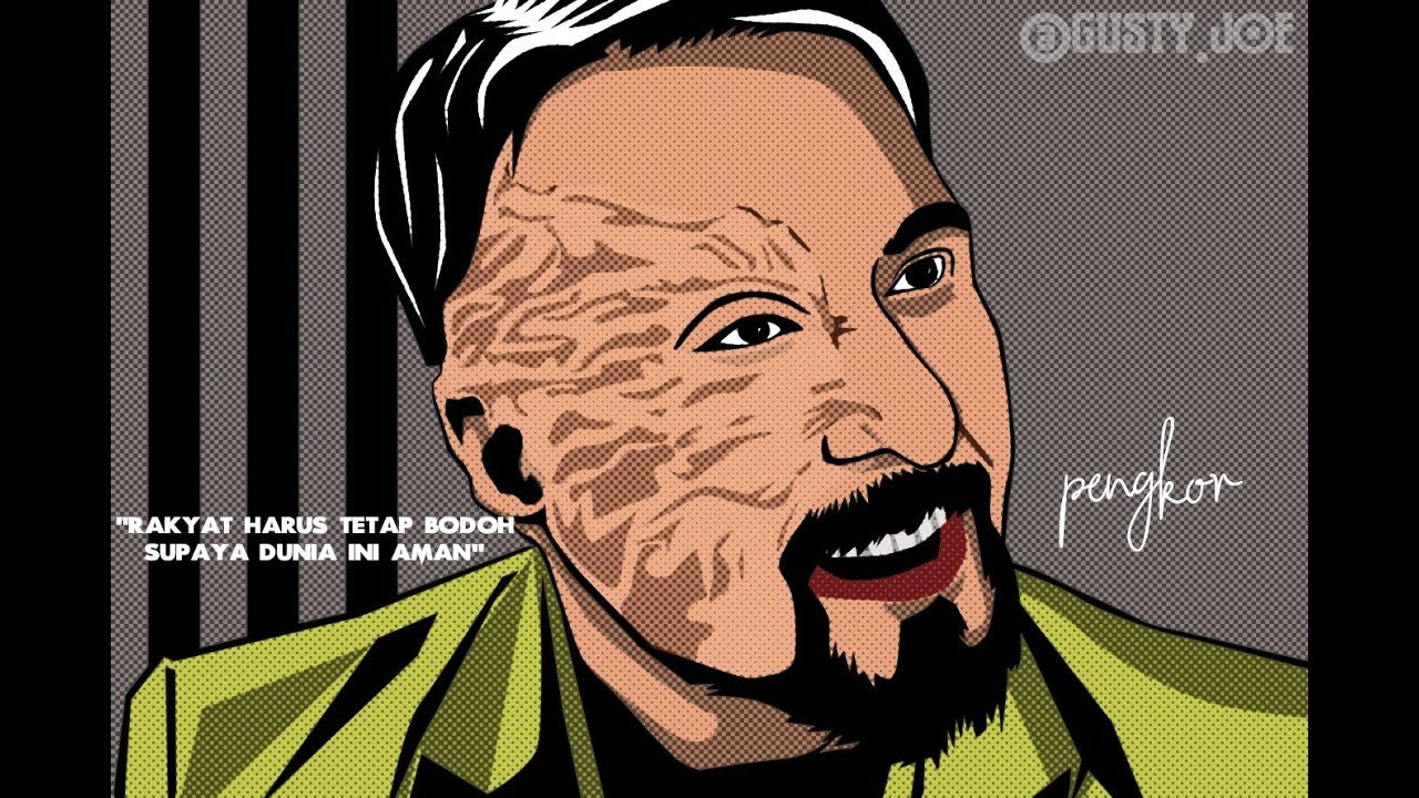 Adobe Photoshop | Simple Vector Pengkor Villain