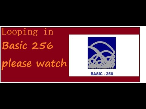 Looping in BASIC 256 MUST watch  #loops#basic256
