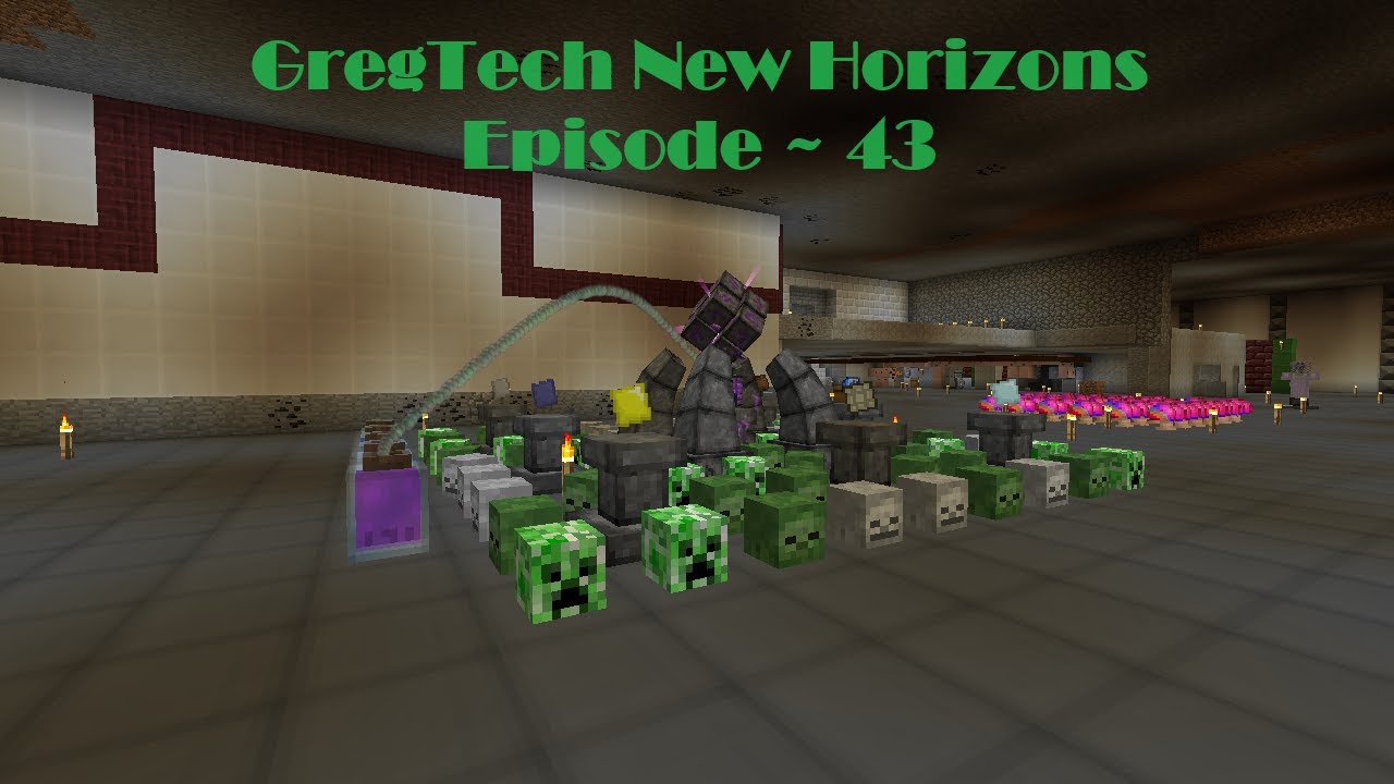 GregTech New Horizons - Episode 43 - Preparing for the End - YouTube