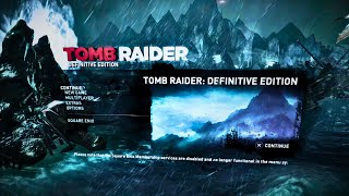 Tomb Raider (2013) - Main Menu | Game Ambience for Focus (1 Hour Loop)
