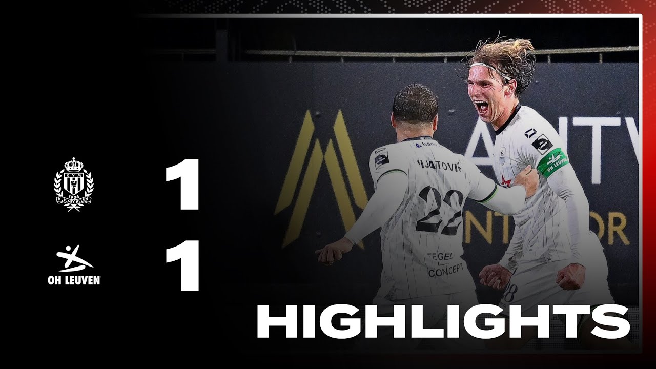 HIGHLIGHTS | JPL 25-26 | KV Mechelen - OH Leuven