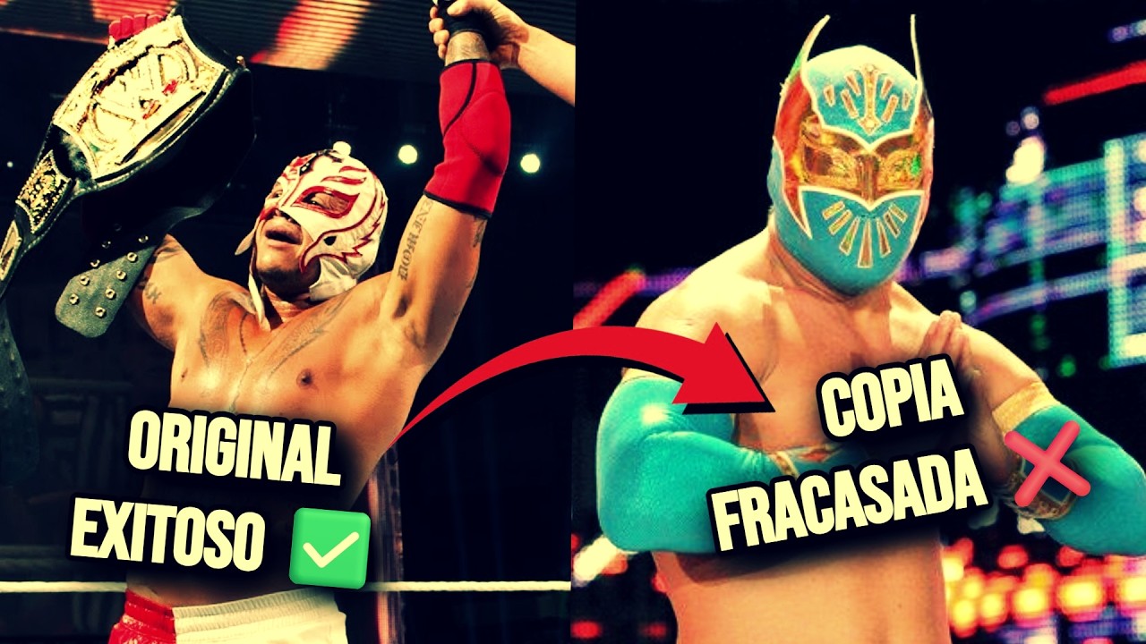 5 VECES que WWE INTENTÓ REEMPLAZAR a un LUCHADOR y FRACASARON | Copias Desastrosas