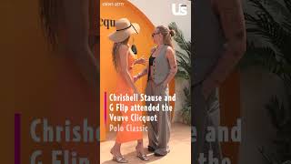 Chrishell Stause & G Flip at the Veuve Clicquot Polo Classic