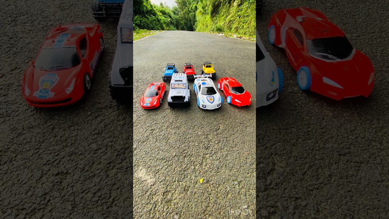 Remote Control 4 Rc Cars And 3 Rc Jeep🔥 