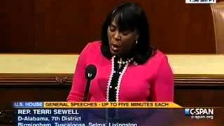 Rep. Sewell Recognizes the Life and Legacy of Professor Thelma McWilliams Glass