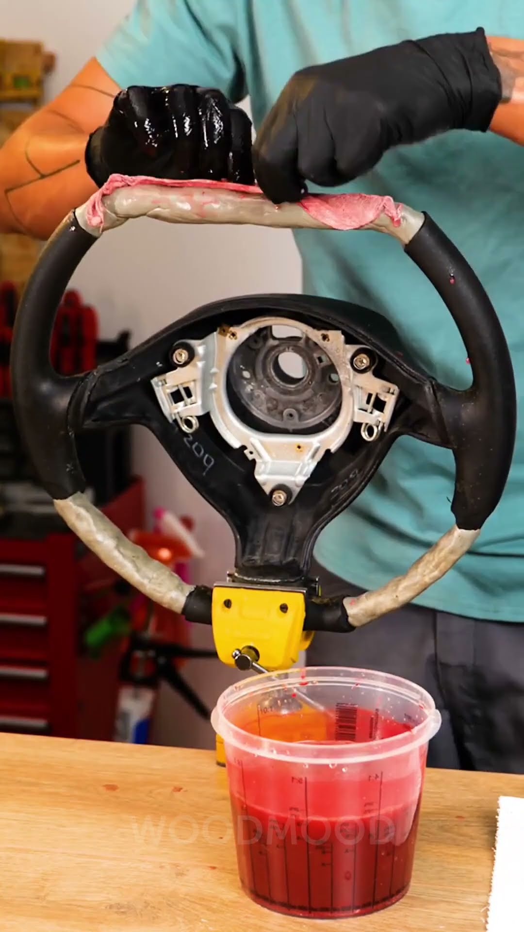DIY Steering Wheel Upgrade Idea! ?✨ Transform Your Ride with This Easy Hack!