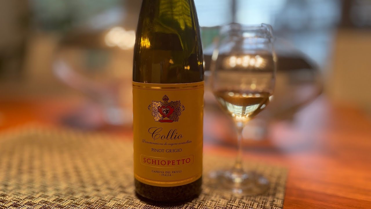 Schiopetto 2016 Pinot Grigio Italy Premium Wine Review