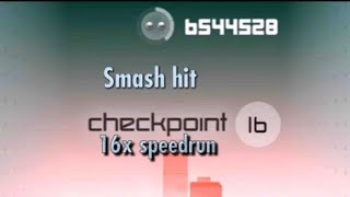 Smash Hit Big Mega Pack Mod, 16X Speedrun, Checkpoints 1-33,