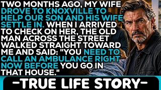 "Call 911 Now!" Warned My Son's Neighbor As I Pulled Into The Driveway. What He Saw Through Tha...