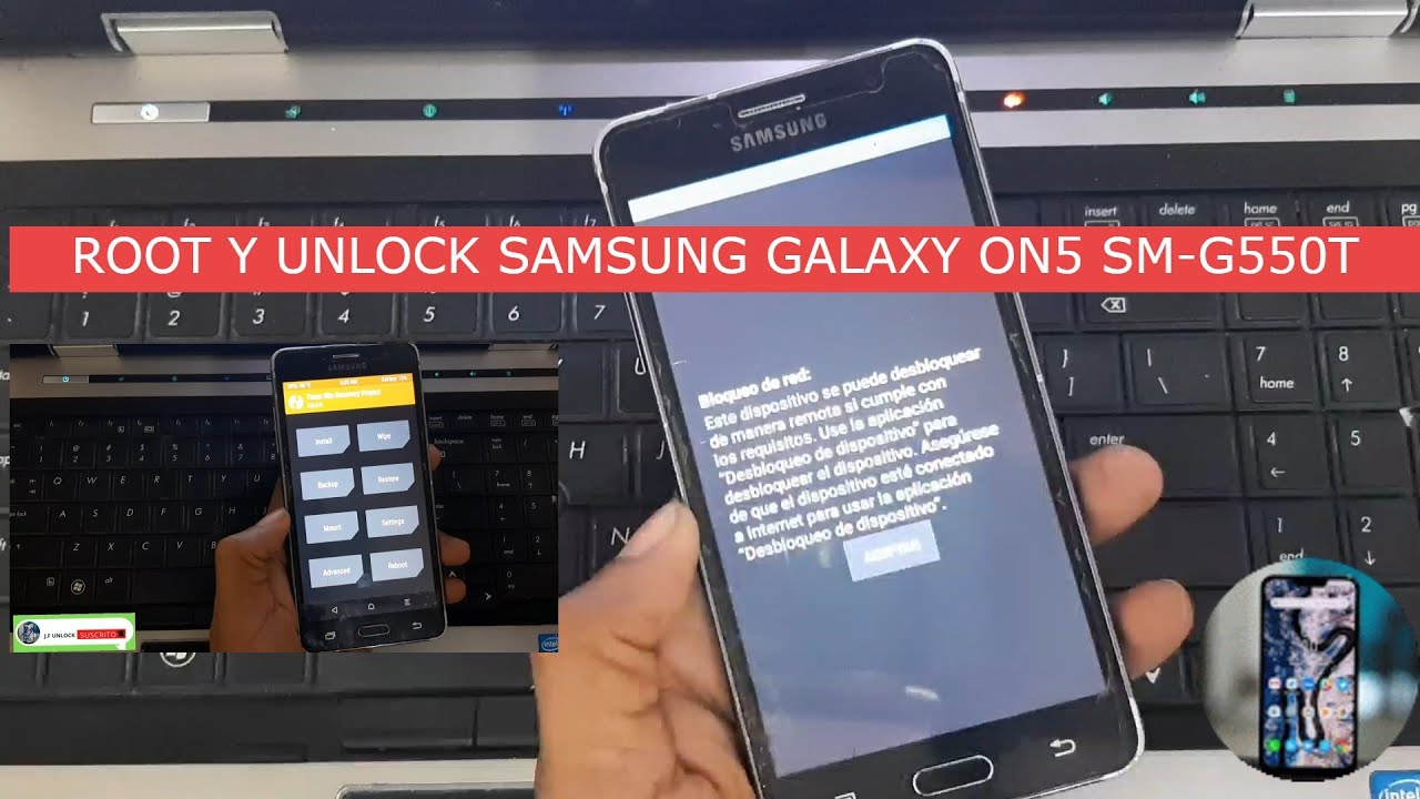 Root Y Unlock Samsung Sm-G550T , G550T1 Galaxy On5 - Youtube