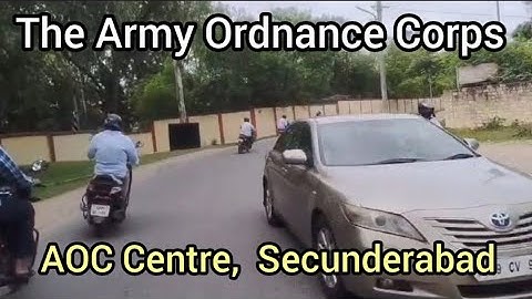 Army Ordnance Corps (AOC) Centre, Secunderabad #youtube #aoc #army